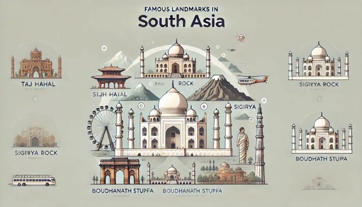 Famous Landmarks in South Asia