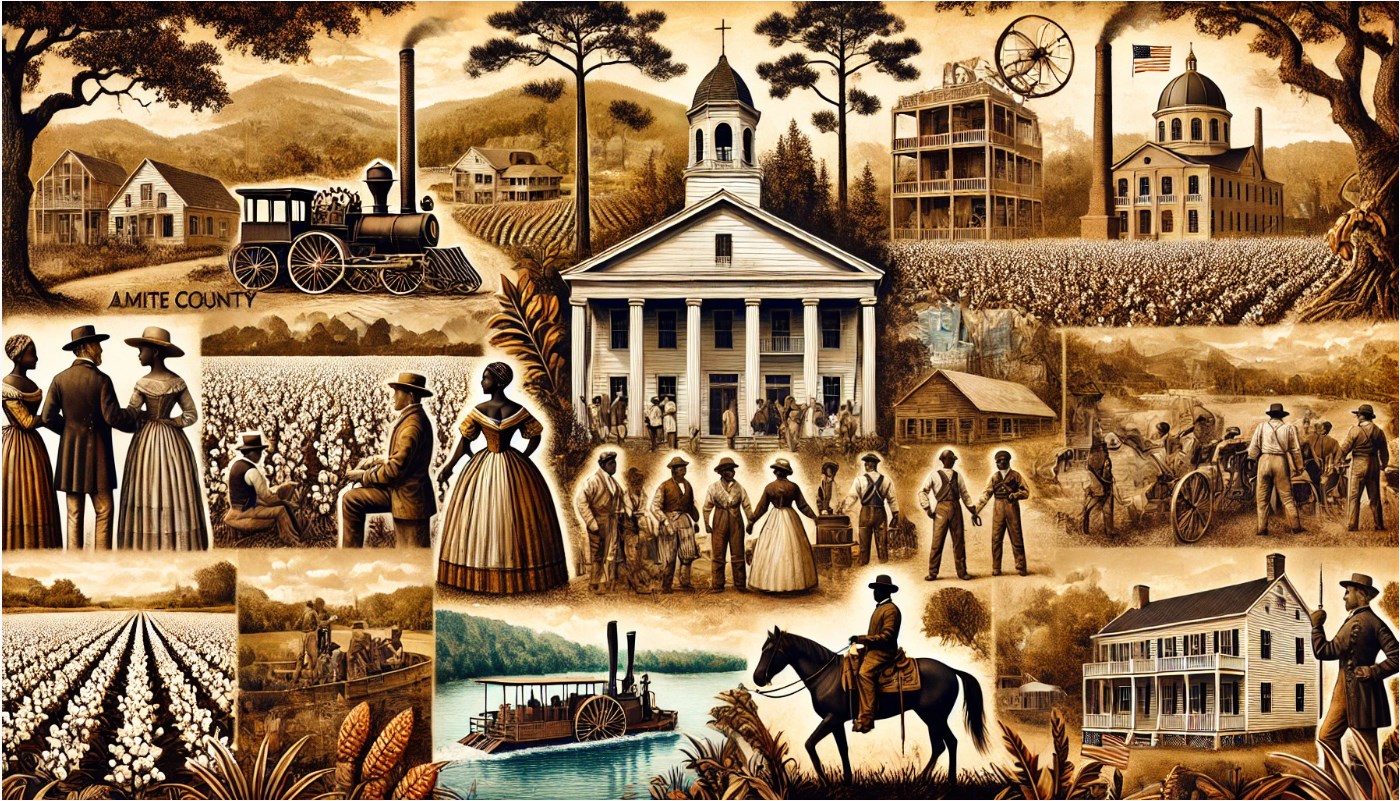 History of Amite County, Mississippi