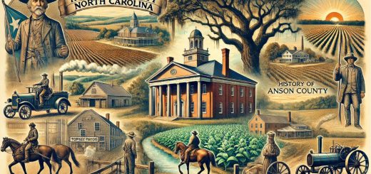 History of Anson County, North Carolina
