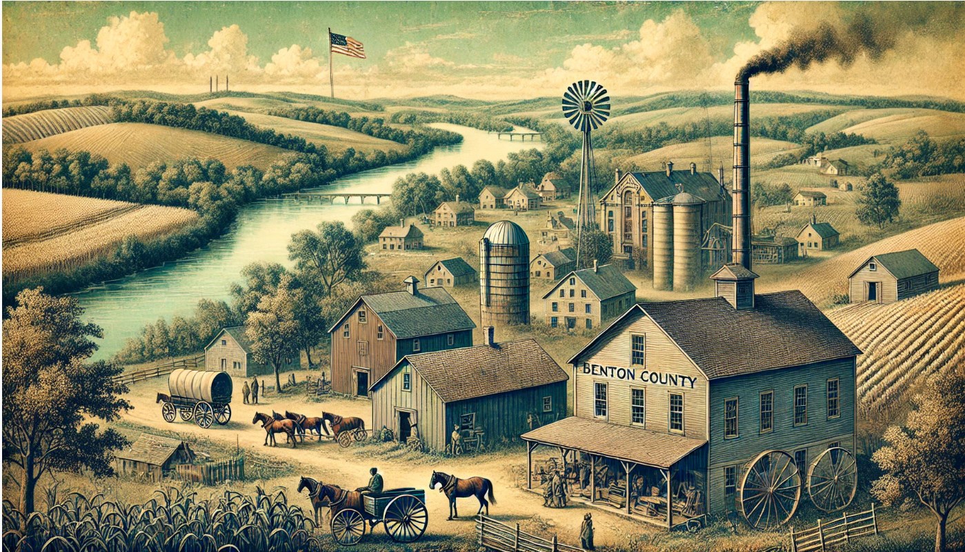 History of Benton County, Minnesota