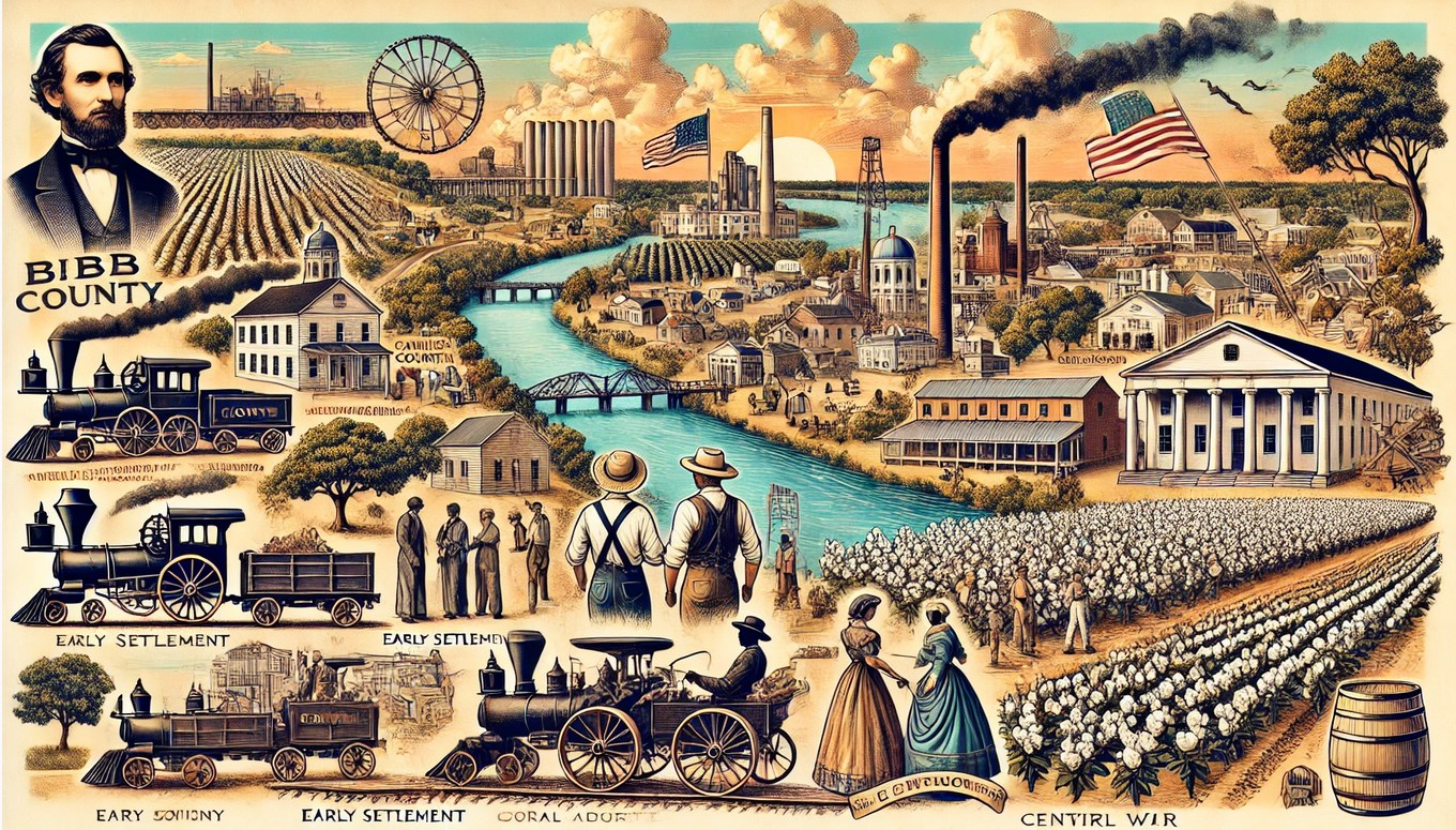 History of Bibb County, Alabama