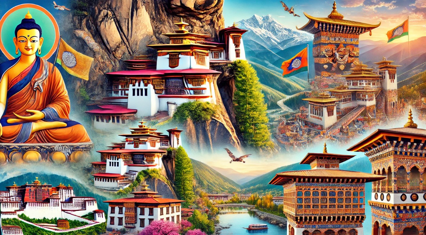 Famous Landmarks in Bhutan