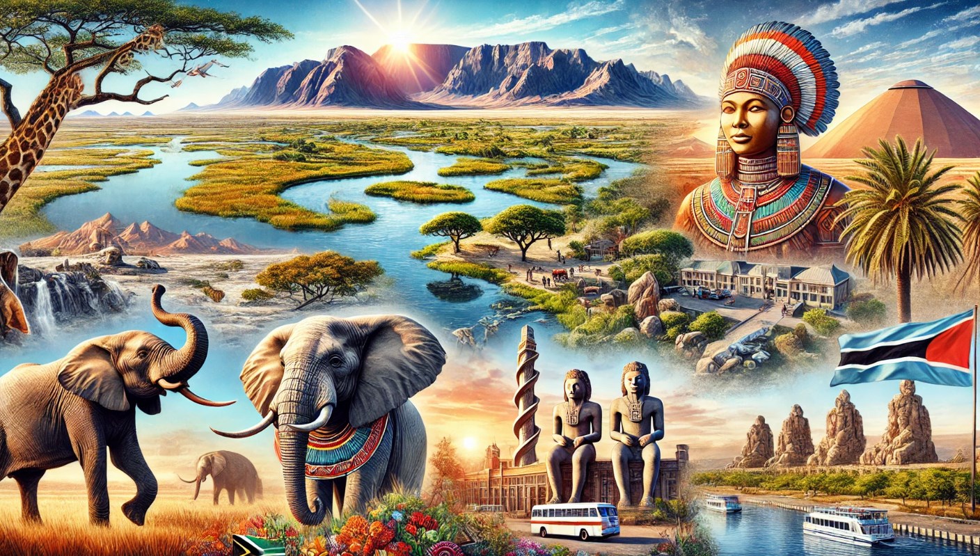 Famous Landmarks in Botswana