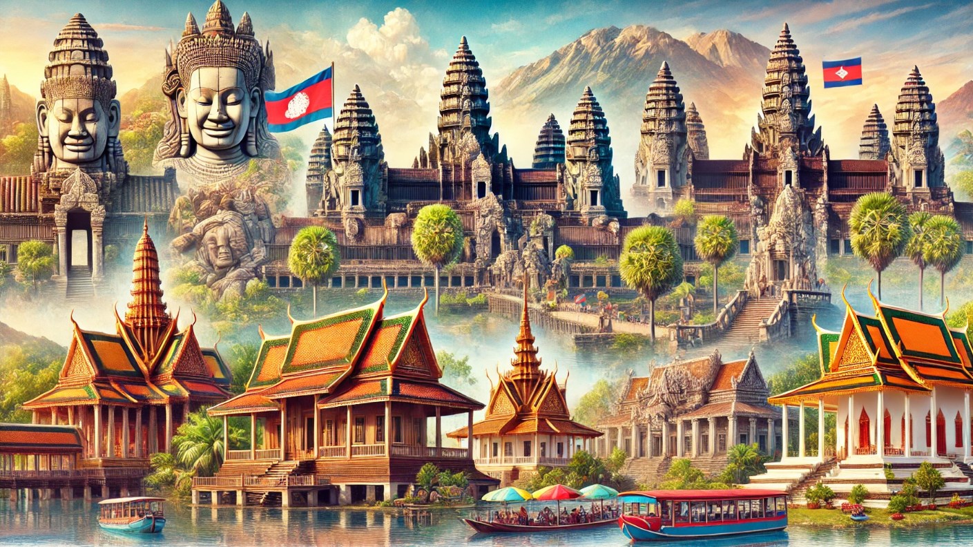 Famous Landmarks in Cambodia