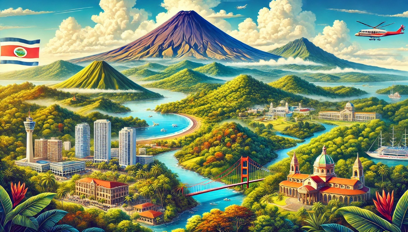 Famous Landmarks in Costa Rica
