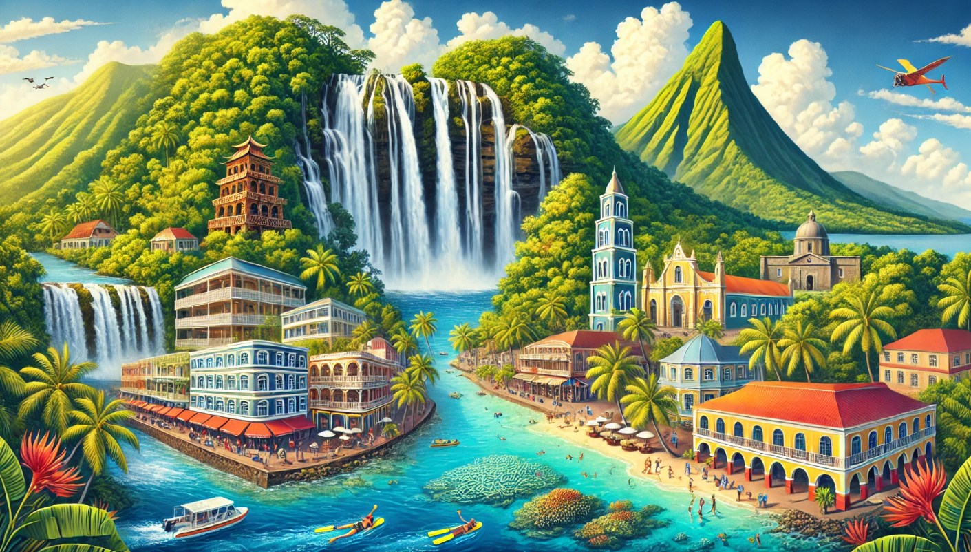 Famous Landmarks in Dominica