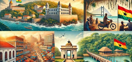 Famous Landmarks in Ghana