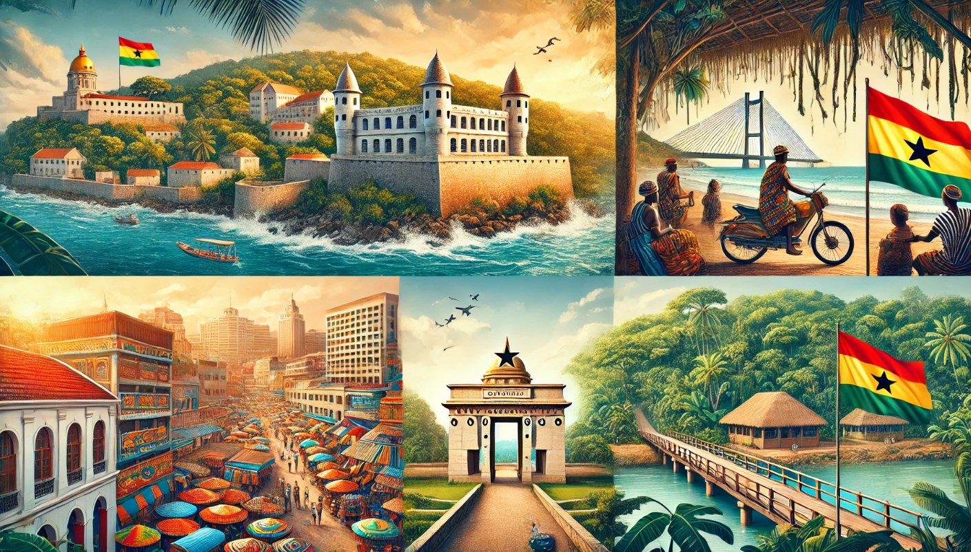 Famous Landmarks in Ghana