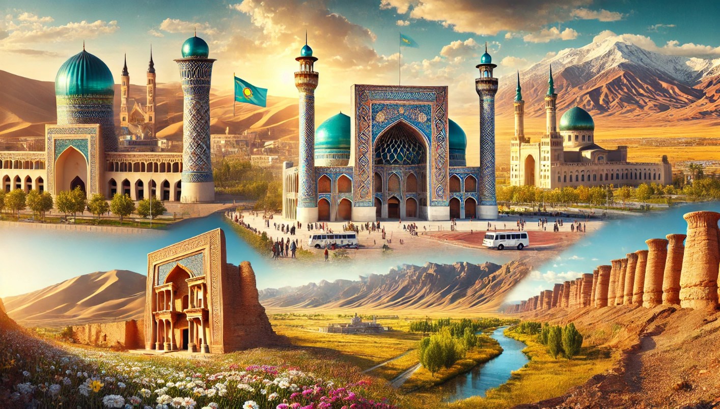 Famous Landmarks in Kazakhstan