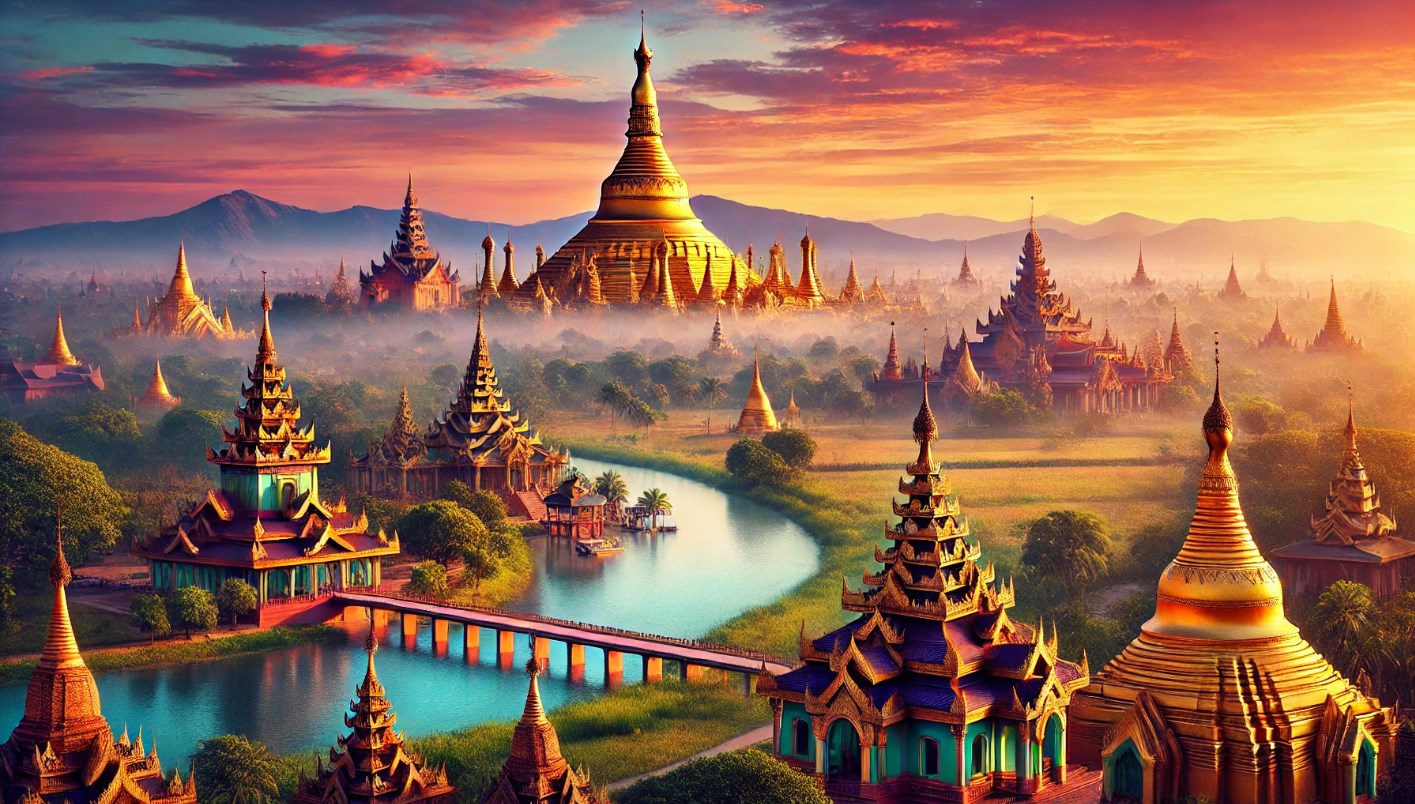 Famous Landmarks in Myanmar