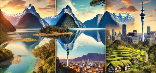 Famous Landmarks in New Zealand