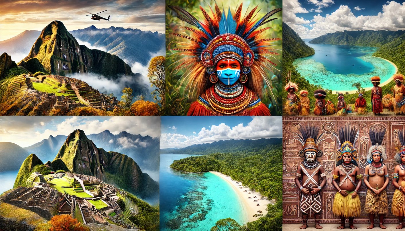 Famous Landmarks in Papua New Guinea