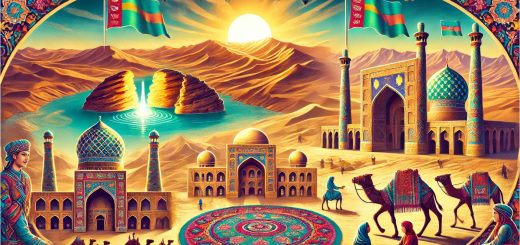 Famous Landmarks in Turkmenistan