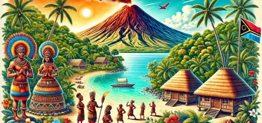 Famous Landmarks in Vanuatu