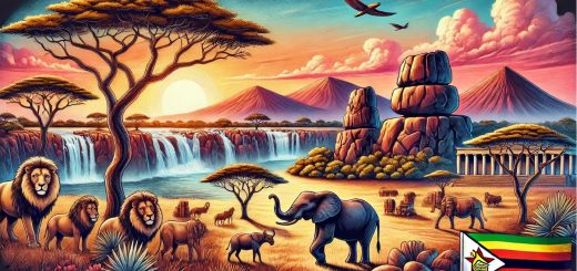 Famous Landmarks in Zimbabwe